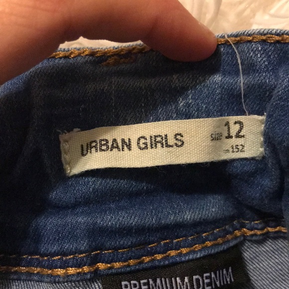 fake ripped jeans - Picture 2 of 2